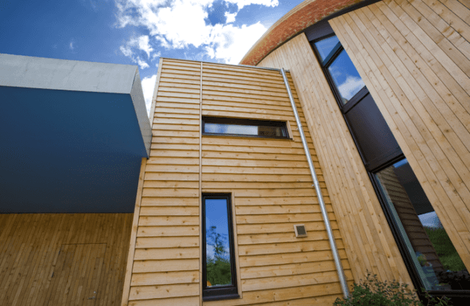 Crossway, Passive House, Zero-Carbon, Richard Hawkes, certified, green roof, living roof, biomass boiler, photovoltaic panels, solar thermal, heat recovery, triple glazing, eco design, sustainable design, green design