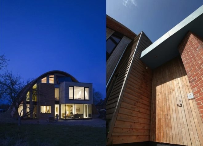 Crossway, Passive House, Zero-Carbon, Richard Hawkes, certified, green roof, living roof, biomass boiler, photovoltaic panels, solar thermal, heat recovery, triple glazing, eco design, sustainable design, green design