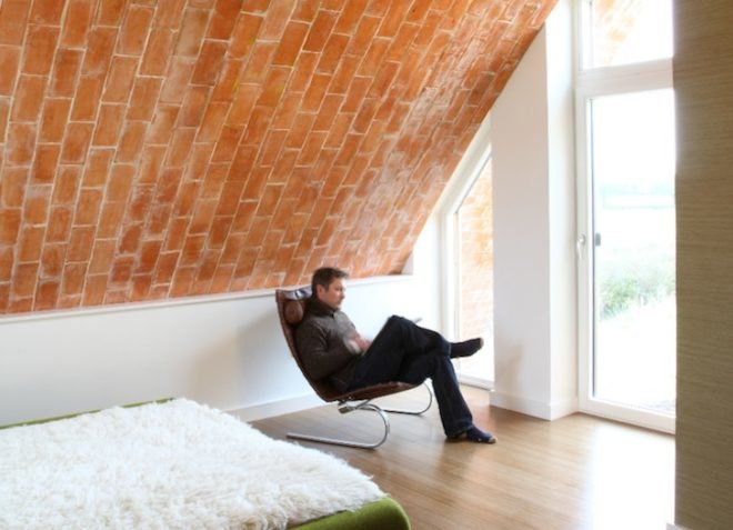 Crossway, Passive House, Zero-Carbon, Richard Hawkes, certified, green roof, living roof, biomass boiler, photovoltaic panels, solar thermal, heat recovery, triple glazing, eco design, sustainable design, green design