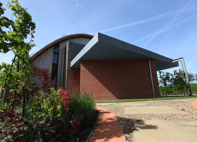 Crossway, Passive House, Zero-Carbon, Richard Hawkes, certified, green roof, living roof, biomass boiler, photovoltaic panels, solar thermal, heat recovery, triple glazing, eco design, sustainable design, green design