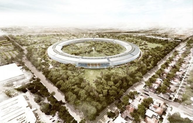 Cupertino, Apple, Foster and Partners, California, Steve Jobs, Apple, North America ARUP, Kier & Wright, natural ventilation, green space, eco design, sustainable design, green design