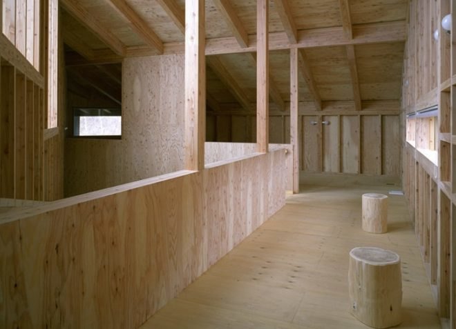 daylighting, ecological housing, green design, sustainable design, eco-design, Bihoro house, japan, sapporo, hiroshi horio, timber, natural materials, vegetable garden, untreated wood, Japan Ministry of Environment