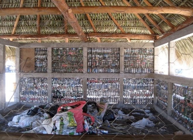 green design, sustainable design, Hug it forward, South America, Bottle House, bamboo, insulation, eco-design, humanitarian design, green design