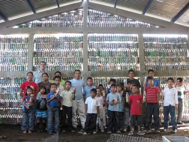 green design, sustainable design, Hug it forward, South America, Bottle House, bamboo, insulation, eco-design, humanitarian design, green design