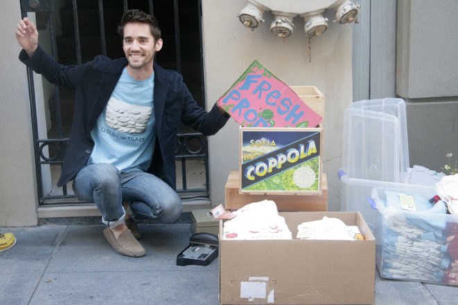edible schoolyard, levi's, alice waters, san francisco, t-shirts, david byrne, sophia coppolla, green design