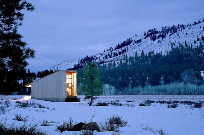 mathow cabin, eggleston farkas architects, mathow, small living, small footprint, tiny home, small home, green home, eco design, eco design, sustainable design, small space living, sustainable home