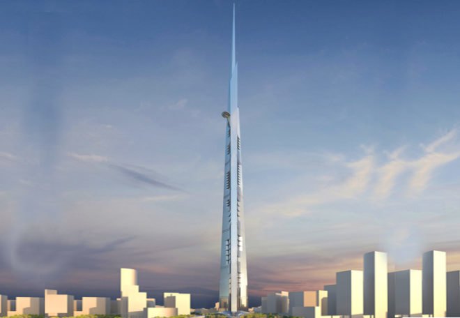 Dubai, Kingdom Tower, Burj Khalifa, Adrian Smith and Gordon Gill, Prince Alwaleed bin Talal, World's tallest building