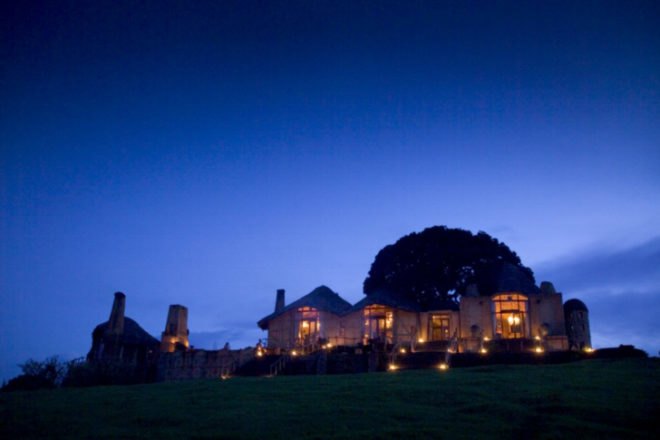 Ngorongoro Crater Lodge, Ngorongoro, eco tourism, hotel built into crater wall, hotel built into volcano wall, eco travel, green design, eco design, sustainable design,