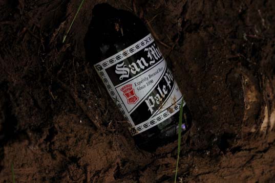 san miguel beer, mud house, philippines, puerto princesa, roots of health, palawan