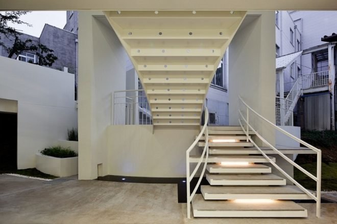 passive design, Japanese design, engawa, natural lighting, shading, green design, eco-design, sustainable design, circular design, International School of Sacred Heart, Tokyo, Japan