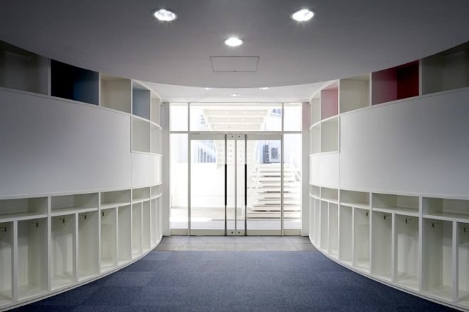 passive design, Japanese design, engawa, natural lighting, shading, green design, eco-design, sustainable design, circular design, International School of Sacred Heart, Tokyo, Japan