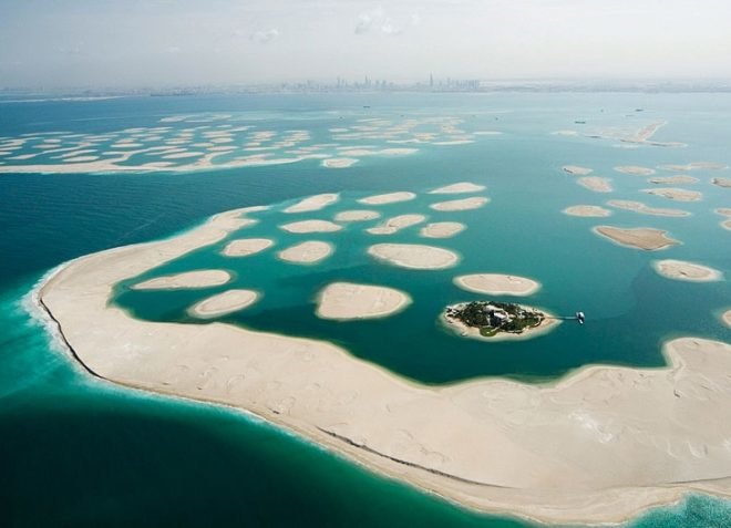 Burj al Khalifa, World's tallest building, burj al arab, dubai, world islands sinking, blue crystal, shipping containers, top 6, solar powered desert oasis, world's highest tennis court, eco-design, sustainable design, green design