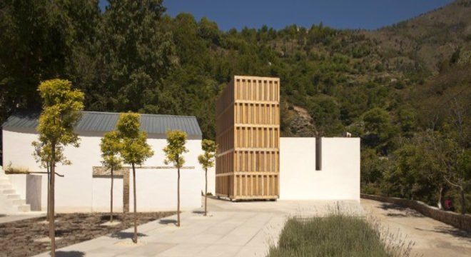 Lanjarón, Water Musuem, Granada, Spain, Juan Domingo Santos, Sierra Nevada, water, recycled materials, green design, sustainable design, eco design, restoration project,