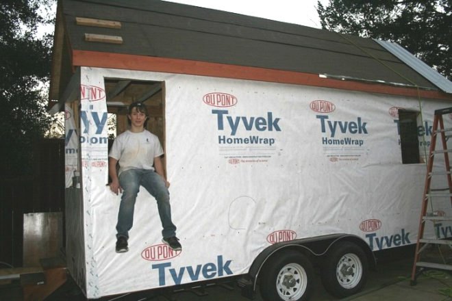 16 Yr Old, Tiny House, Austin Hay, tiny house builder, tiny house movement, small space living, tumbleweed homes