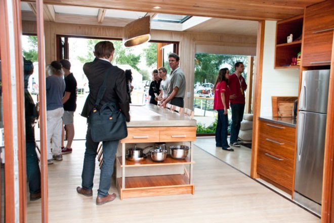 Solar Decathlon; green design; energy efficient; green building; recycled materials; eco design; self sufficient; self sustaining; renewable energy; New Zealand; First Light; native plants