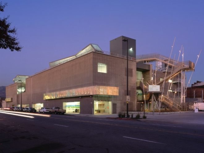 ACCD South Campus, Daly Genik, green renovation, pasadena, art school, daylighting, skylights, green roof