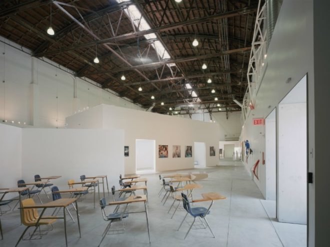 ACCD South Campus, Daly Genik, green renovation, pasadena, art school, daylighting, skylights, green roof