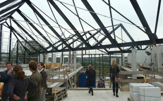 Amsterdam University College, Mecanoo Architecten, Amsterdam, eco college, green roof