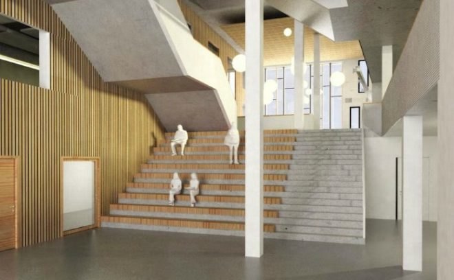 Amsterdam University College, Mecanoo Architecten, Amsterdam, eco college, green roof