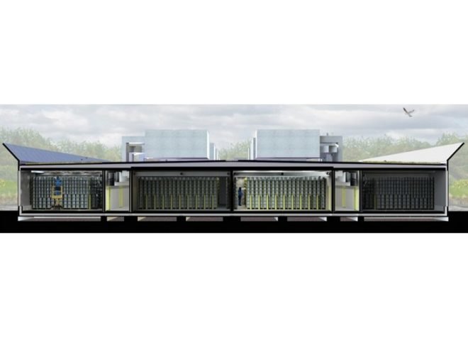 BFI Acetate & Nitrate Film Stores, Edward Cullinan Architects, energy efficient design, BFI, film storage, green roof, UK