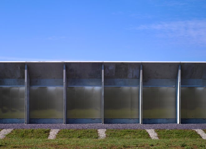 BFI Acetate & Nitrate Film Stores, Edward Cullinan Architects, energy efficient design, BFI, film storage, green roof, UK