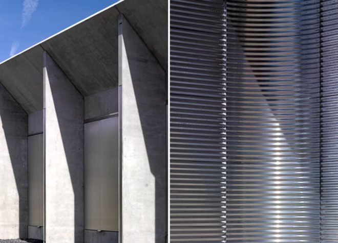 BFI Acetate & Nitrate Film Stores, Edward Cullinan Architects, energy efficient design, BFI, film storage, green roof, UK