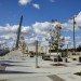 Bagley Pedestrin Bridge, INForm Studio, detroit, pedestrian bridge, pedestrian friendly, us canada border crossing