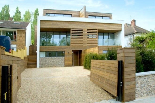 bliss house, 25 hurst avenue, bliss spaces, kebony, prefab house, london