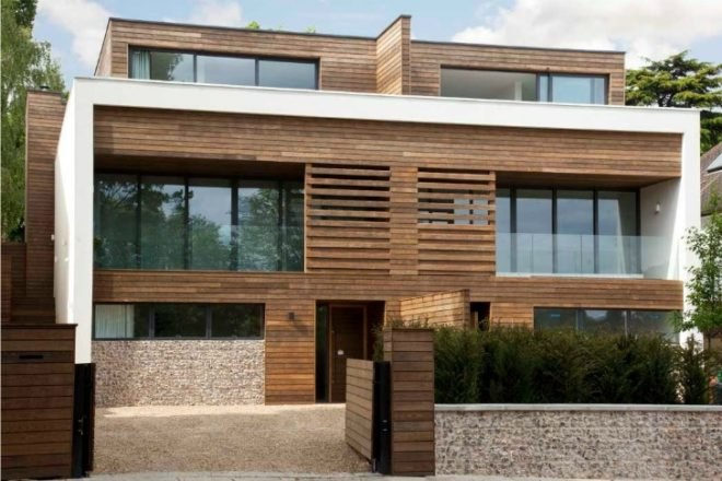 bliss house, 25 hurst avenue, bliss spaces, kebony, prefab house, london
