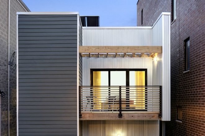 C3 Chicago Prefab, Square Root Architecture, C3, prefab, chicago, urban housing, sustainable housing, energy efficient home