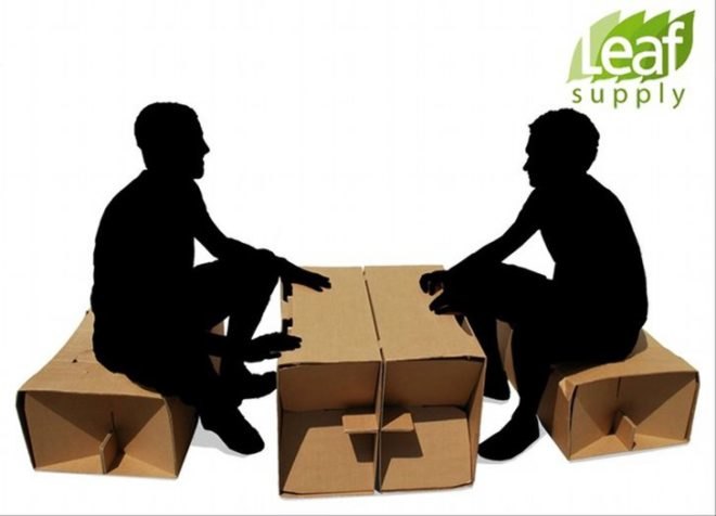 Cardboard, cardboard bed, disaster relief, humanitarian design, LeafBed, Leaf Supply