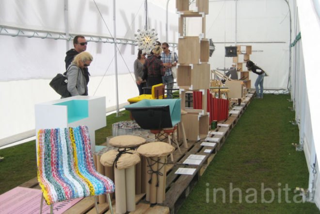 Recycled Materials,Green Products,Green Materials,Green Lighting,green furniture,green furniture,Eco Textiles,Eco Textiles,Contests,Art,recycled wood,recycled bikes,recycled plastic bags,recycled bottles,copenhagen design week 2011,Kolding School of Design,Aarhus School of Architecture