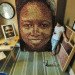 green design, eco design, sustainable design, Scott Gundersen, recycled materials, recycled art, cork, wine corks, wine cork portrait