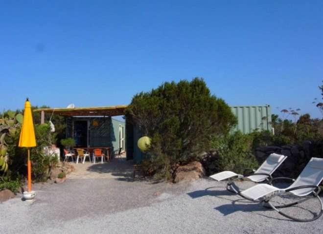 cargotecture, designboom, container office, shipping containers, sardinia, italy, eco offices