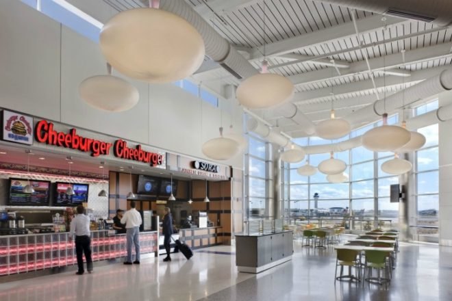 Detroit Metro Airport, Gensler, detroit metropolitan wayne county airport, eco airport, detroit, airport, green design