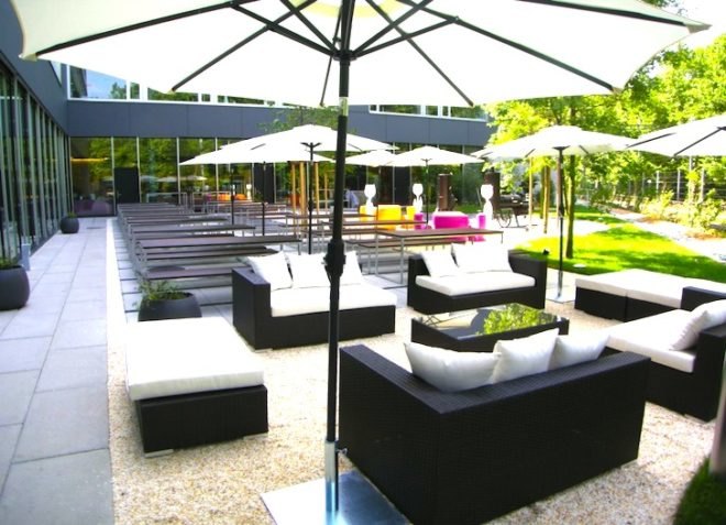 Google, Zurich, Zooglers, Adaptive Reuse, renovation, daylight, glass-partitioning, eco design, sustainable design, green design, collaborative space, green space, daylighting