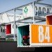 Genussregal, BWM Architekten und Partner, cargotecture, shipping containers, austria, local food, wine shop, sustainable food