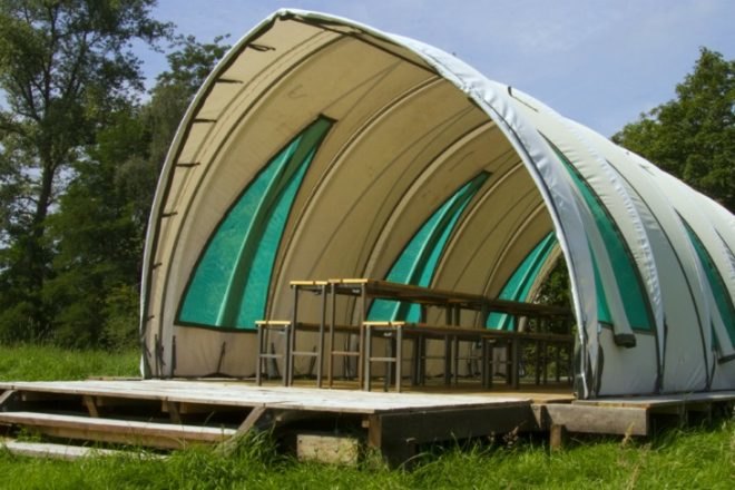 Greenhouse Pavilion, Studio Elmo Vermijs, the netherlands, temporary pavilion, recycled materials, upcycled materials