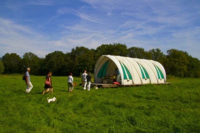 Greenhouse Pavilion, Studio Elmo Vermijs, the netherlands, temporary pavilion, recycled materials, upcycled materials