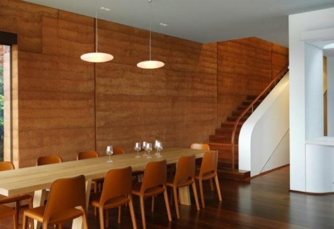 Kirribilli House, Luigi Rosselli Architects, rammed earth, sydney, australia, green home