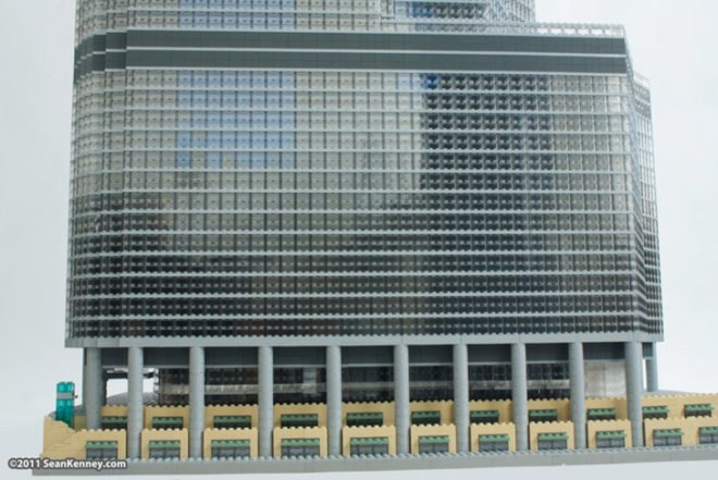 green design, eco design, sustainable design, LEGO, Sean Kenney, Trump International Hotel and Tower Chicago, Donald Trump, LEGO Building