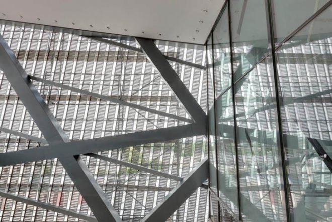 green design, eco design, sustainable design, Daniel Libeskind, Dresden, Germany Museum of Military History, glass addition, natural lighting