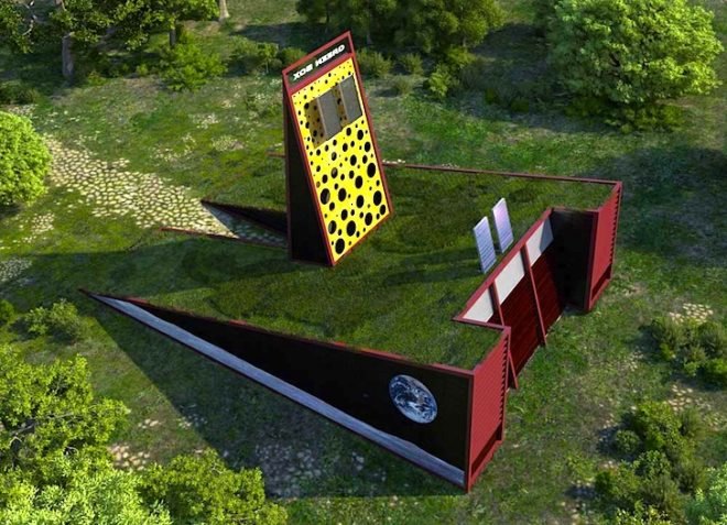 green roof, green design, eco-design, sustainable design, vertical garden, solar energy, geothermal energy, Luis de Garrido, Barcelona