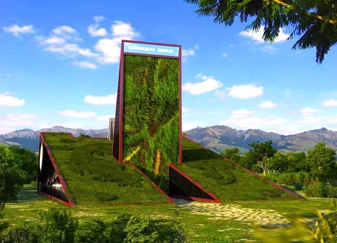 green roof, green design, eco-design, sustainable design, vertical garden, solar energy, geothermal energy, Luis de Garrido, Barcelona
