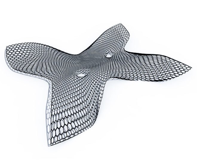 green design, eco design, sustainable design, Organic SCapes and Architecture, Campus International School, Cleveland State University, honeycomb design, OS+A