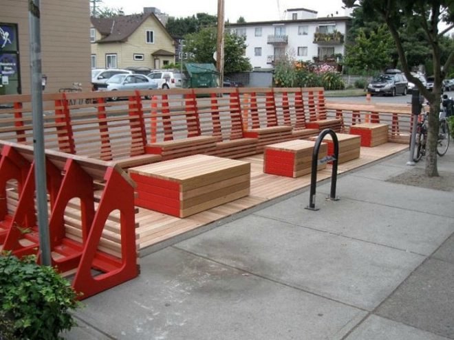 Parallel Park, Vancouver, parking spaces, public lounge, parking space park, urban public space, VIVA Vancouver