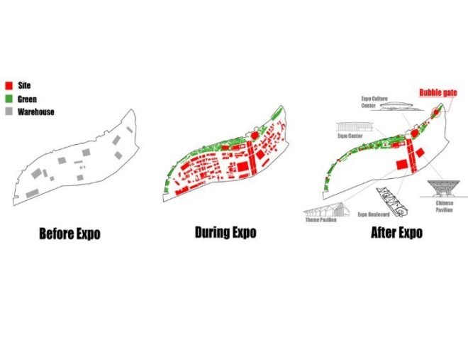 Pavilions in Bailanjing Park, Taranta Creations, urban park, wind turbines, tea house, pavilion