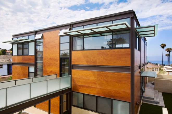 Point Loma Residence, Macy Architecture, sustainable steel home, solar power, point loma, san diego, green home