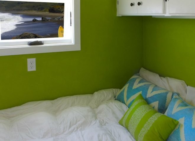 Tumbleweed, rainwater harvest, small footprint, modern day nomad, COR-TEN, Popomo trailer, green design, sustainable design, eco-design, green transportation, rolling home, trailer,