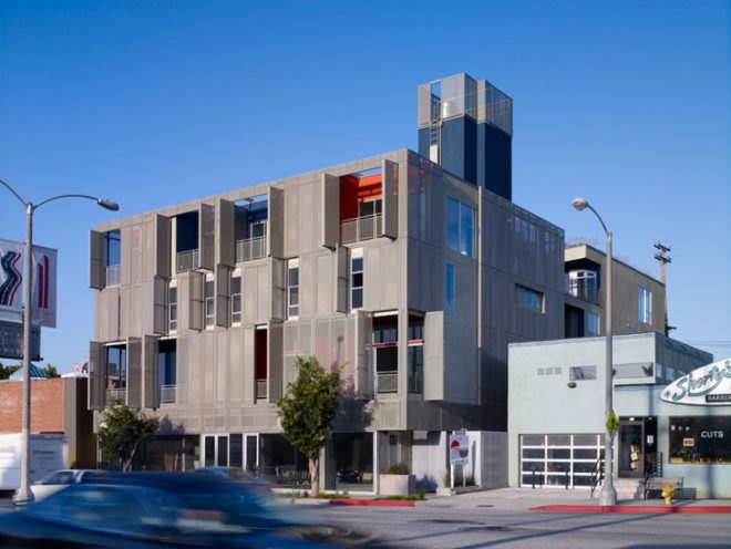 Cherokee Lofts, Pugh+Brooks, LEED Platinum, LEED, Hollywood, Southern California, Inhabitat LA, Inhabitat Los Angeles, Los Angeles, Green Architecture, Sustainable Architecture, Green Building, Sustainable Building